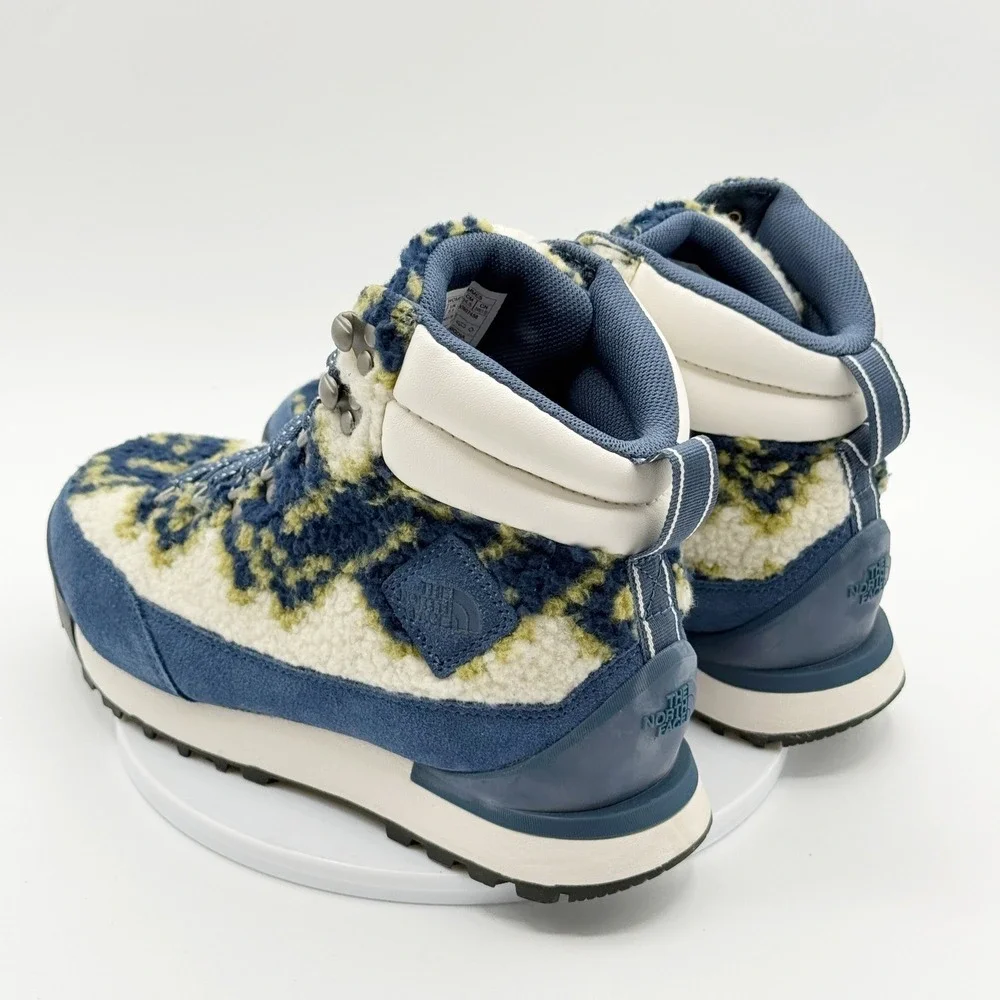 The North Face Womens Back To Berkeley IV High Pile Boot Size 8 Blue NEW